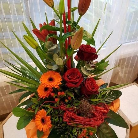 Gebundener Blumenstrauß